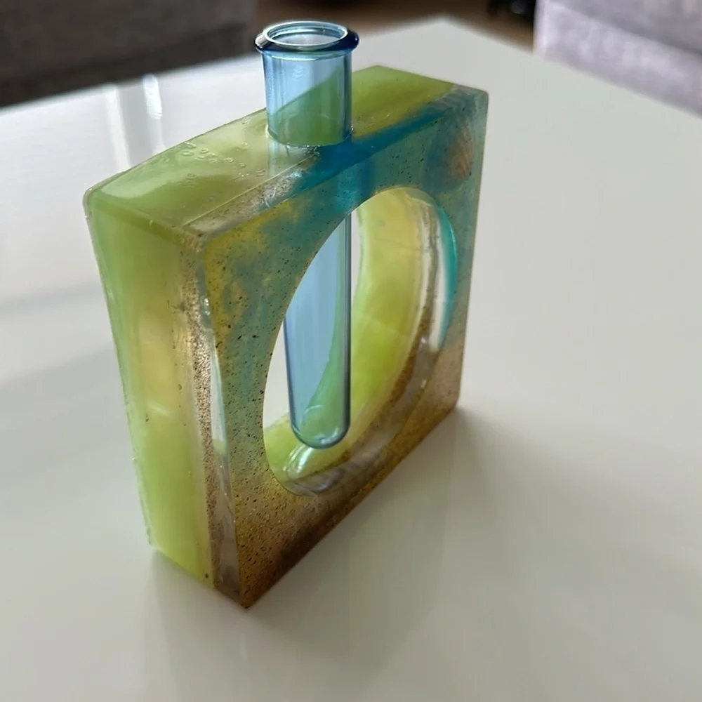 Handmade beach themed flower vase  🏖️